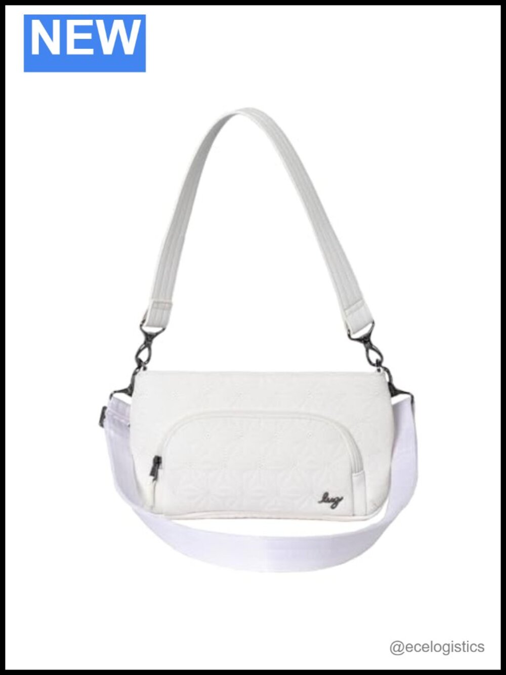Convertible Vegan Leather Crossbody Bag RFID